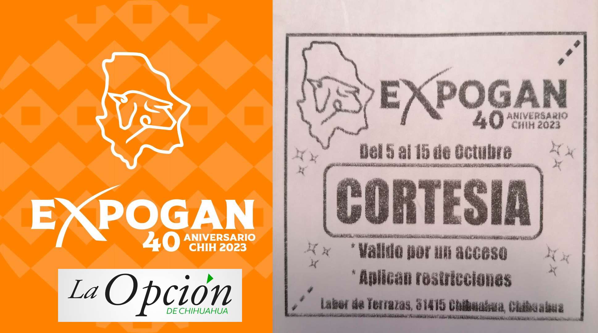 La Opción de Chihuahua te invita gratis a la Expogan 2023 | La Opción ...