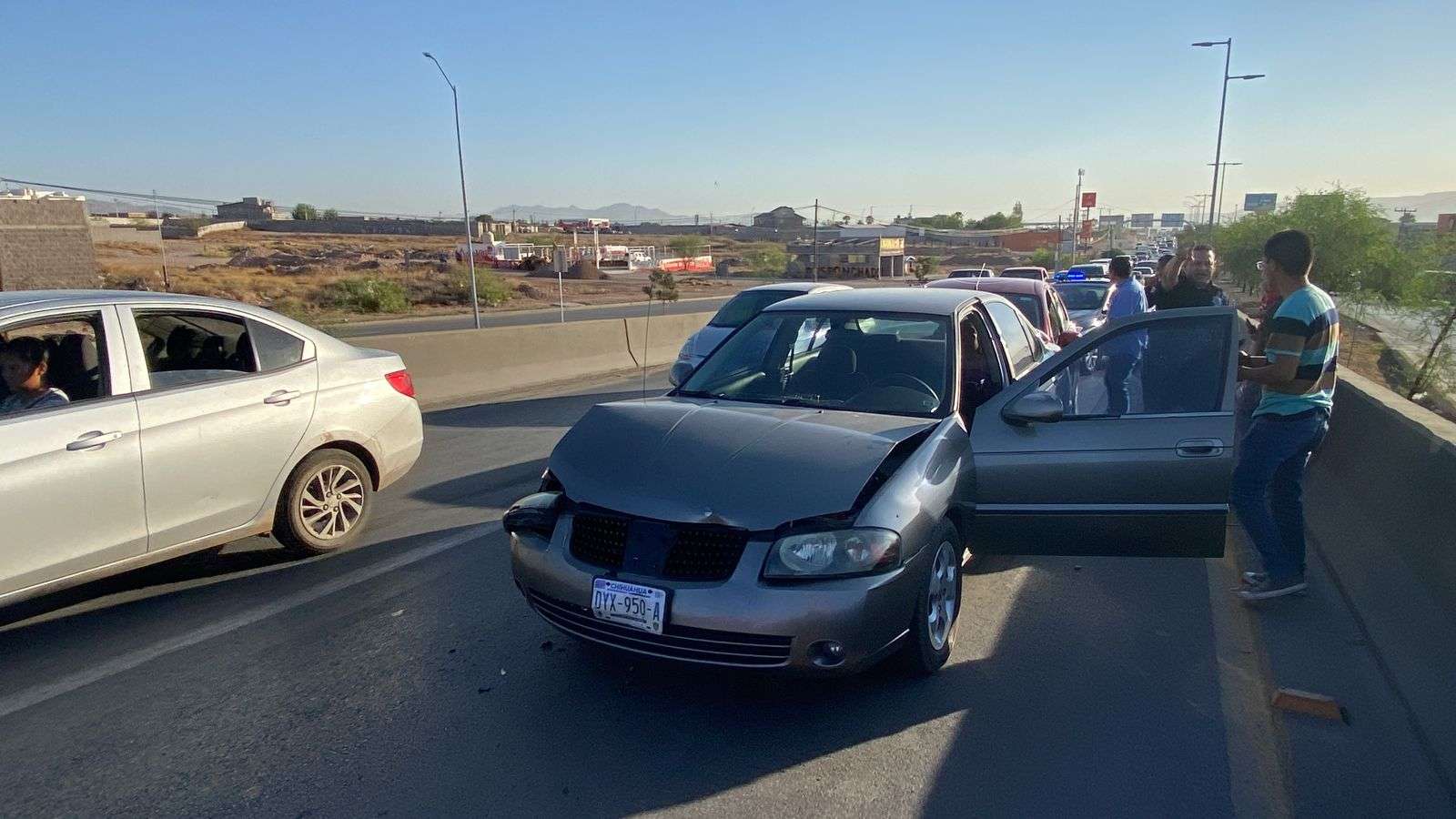 Causa gran caos vial carambola en la carretera a Aldama | La Opción de ...