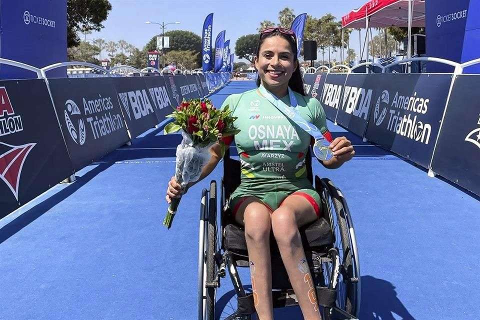 Brenda Osnaya sueña con una medalla en los Paralímpicos 
