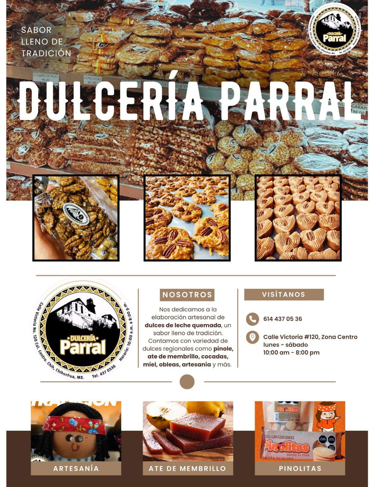 Dulcería Parral: sabor lleno de tradición