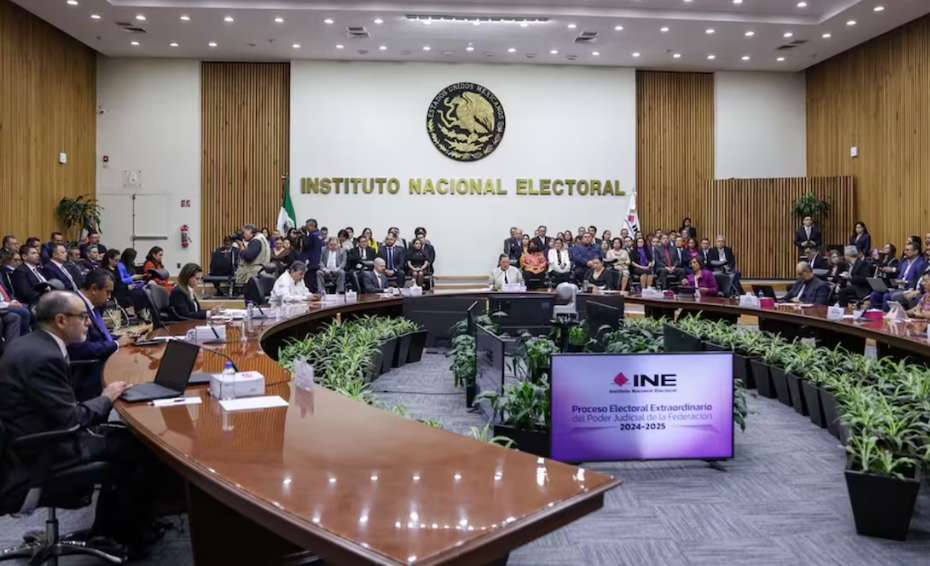 Aprueba INE calendario y programa para elección judicial