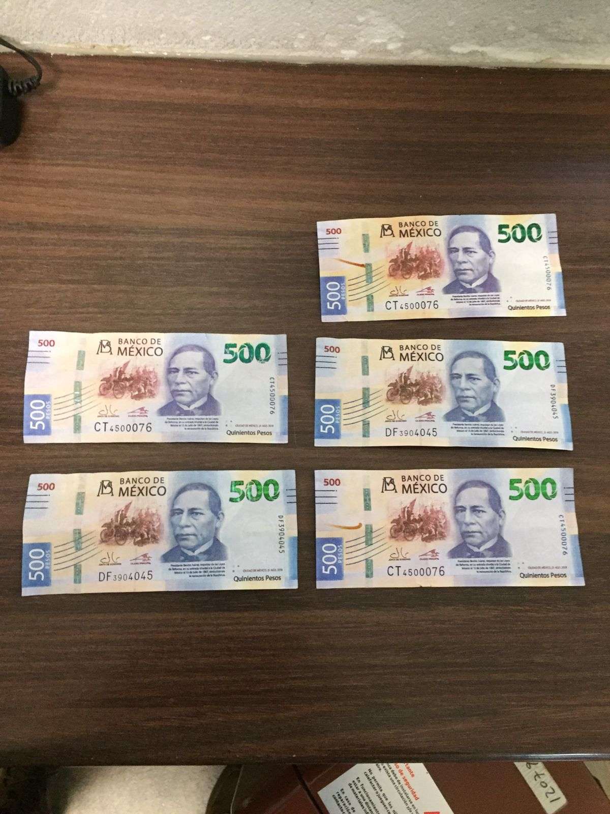 Andaban de compras con billetes falsos que les dieron en banco del Bienestar