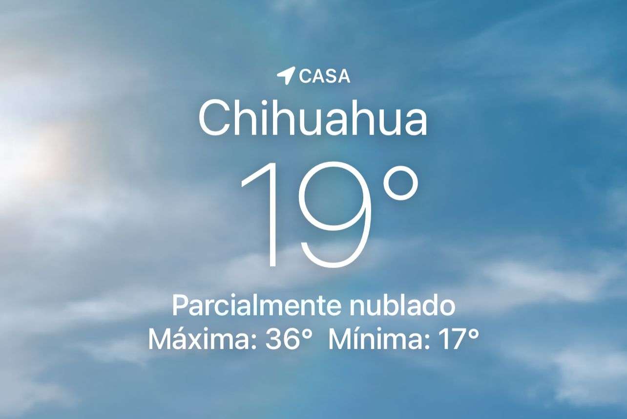 Sigue nublado con máxima de 36 grados centígrados