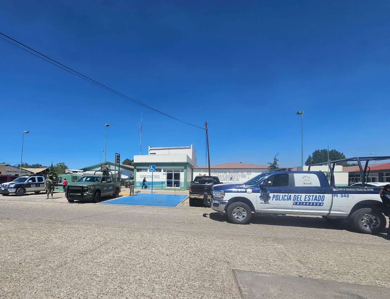 Balean a combatiente de incendio forestal en Guachochi