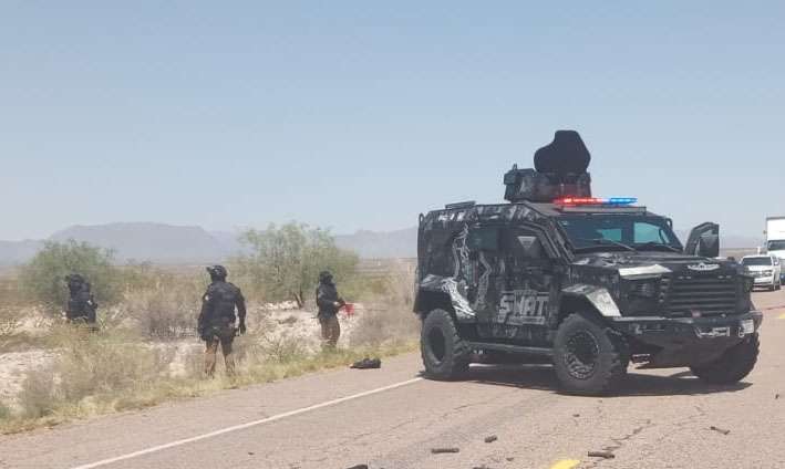 Versión: dejan 4 muertos afuera del panteón de Coyame