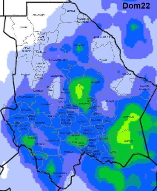 Alertan por intensas lluvias en la ciudad por el monzón mexicano