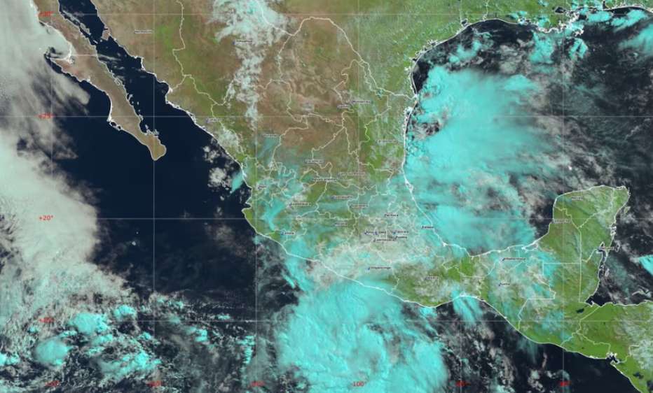 Entran a México dos nuevos ciclones con potentes lluvias