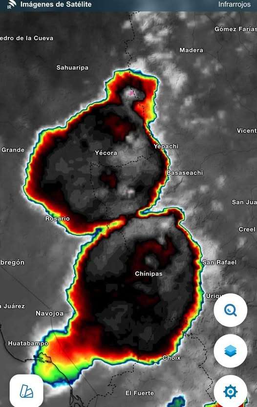 Azota tormenta al sur del estado