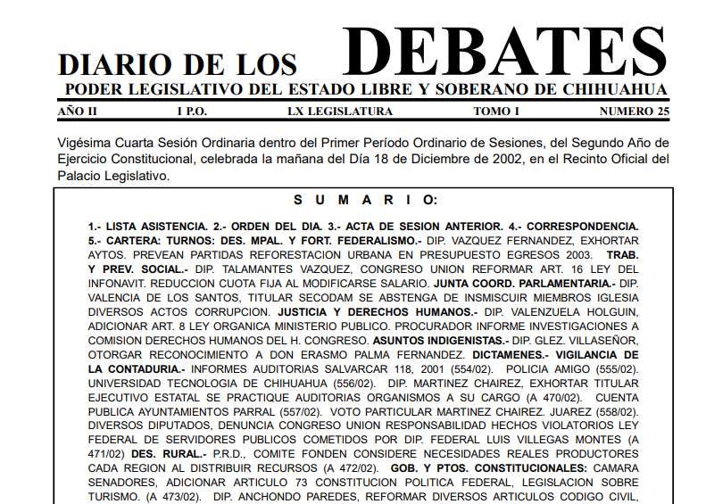 Documentan las mochetransas de Magistrado