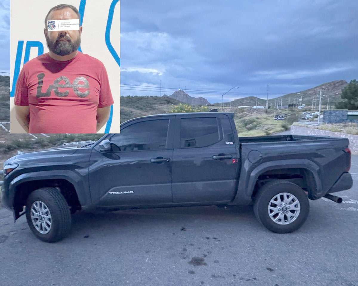 Cae uno en rúa Juárez a Chihuahua con troca robada en California