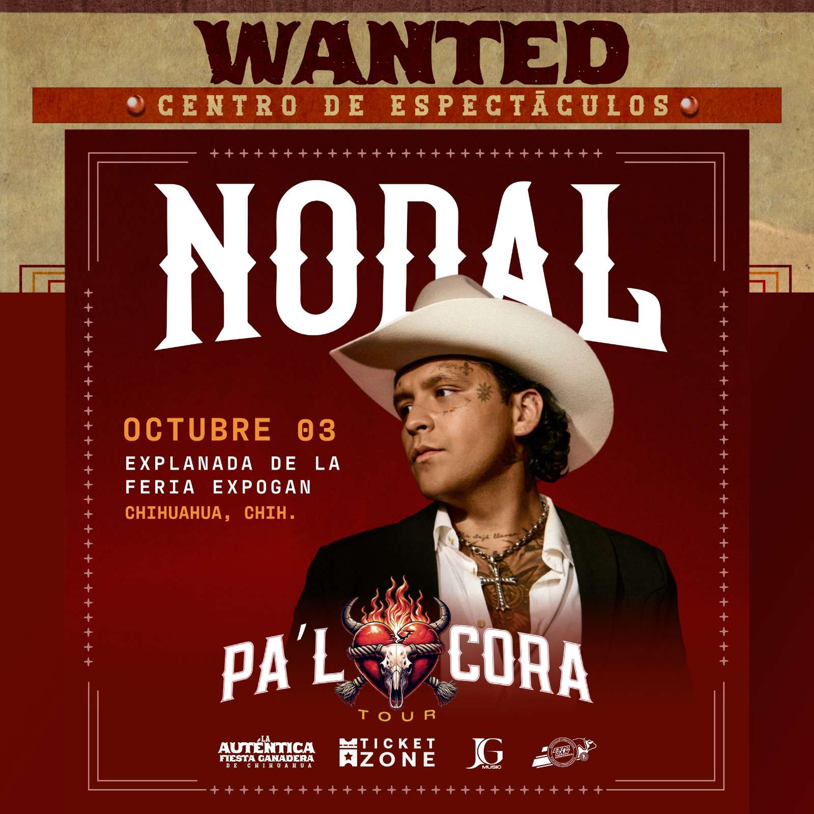 Vienen a la Expogan Nodal, Tito Double P y El Komander 

