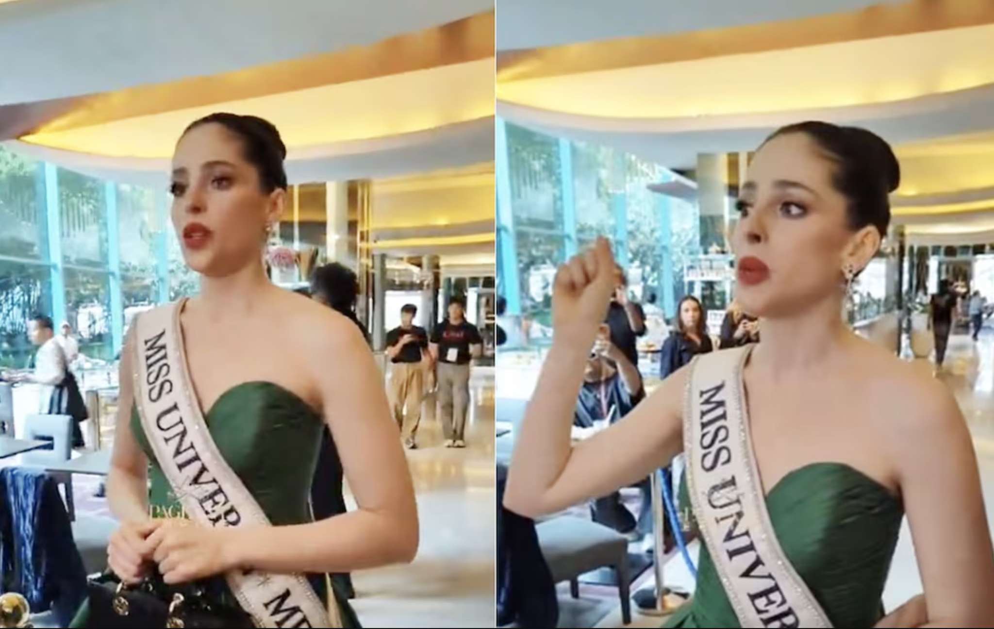Confronta Miss México a director de Miss Universe: Me llamó tonta
