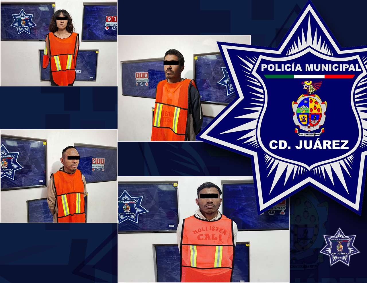 Detienen a cuatro personas con orden de aprehensión 