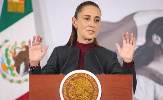 Tiene que ganar su encuesta: Sheinbaum sobre candidatura de Andrea Chávez