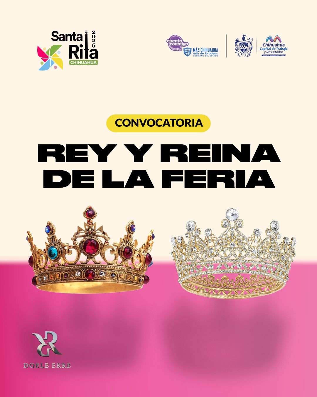 Invitan a participar en certamen Reina y Rey de la Feria de Santa Rita