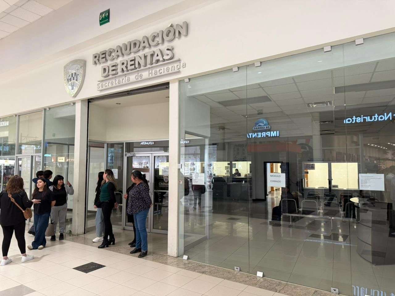 Cierran módulo de Recaudación en Plaza Sendero; será reubicado en nueva sede