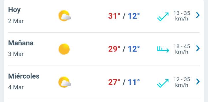 Día soleado con temperatura hasta 31°C en Juárez 