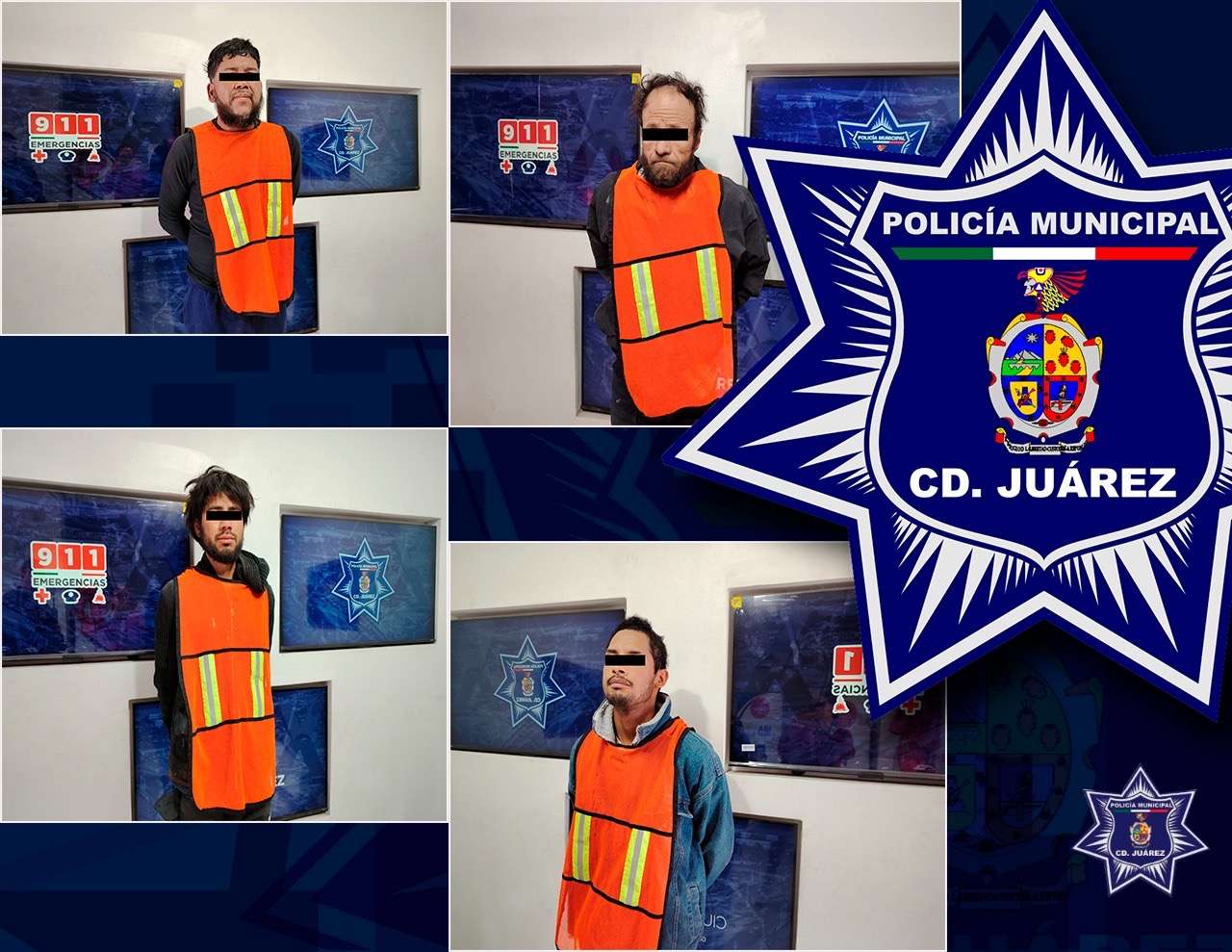 Capturan a cuatro con orden de aprehensión en Juárez