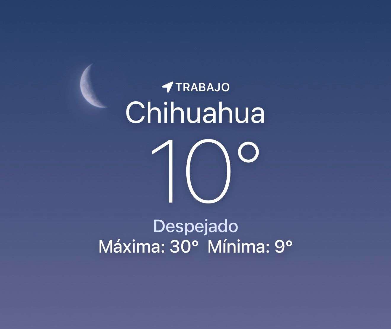 Se espera despejado con máxima de 30 grados centígrados 