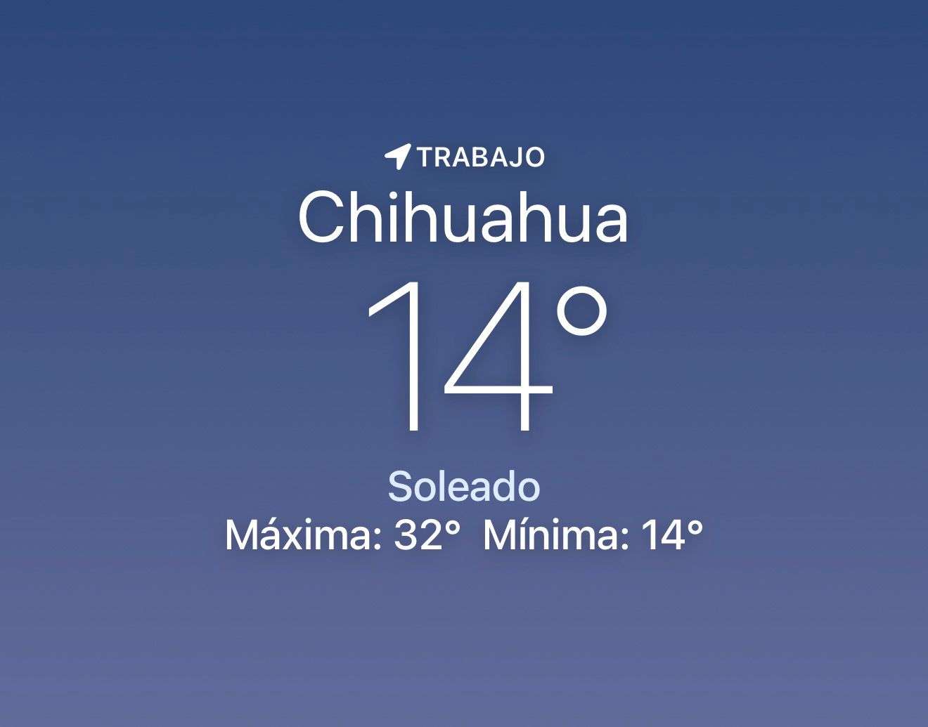 Se espera soleado con máxima de 32 grados centígrados 