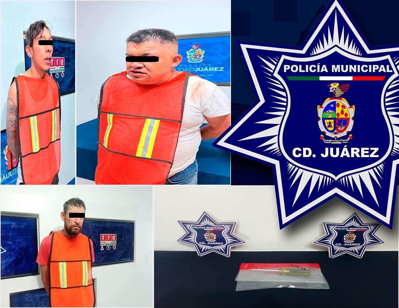 Detienen a tres personas por violencia familiar en distintos puntos