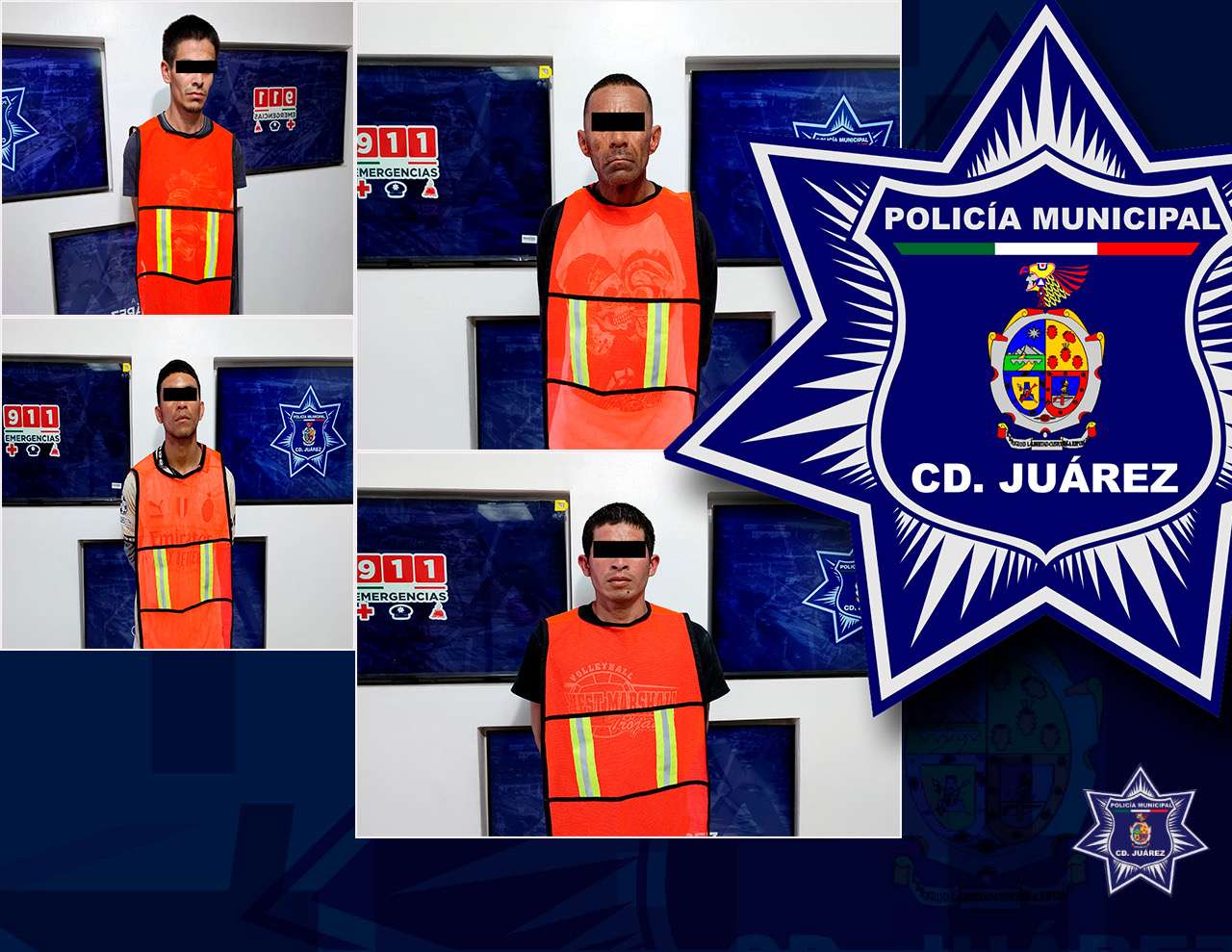 Detienen a cuatro personas con orden de aprehensión 