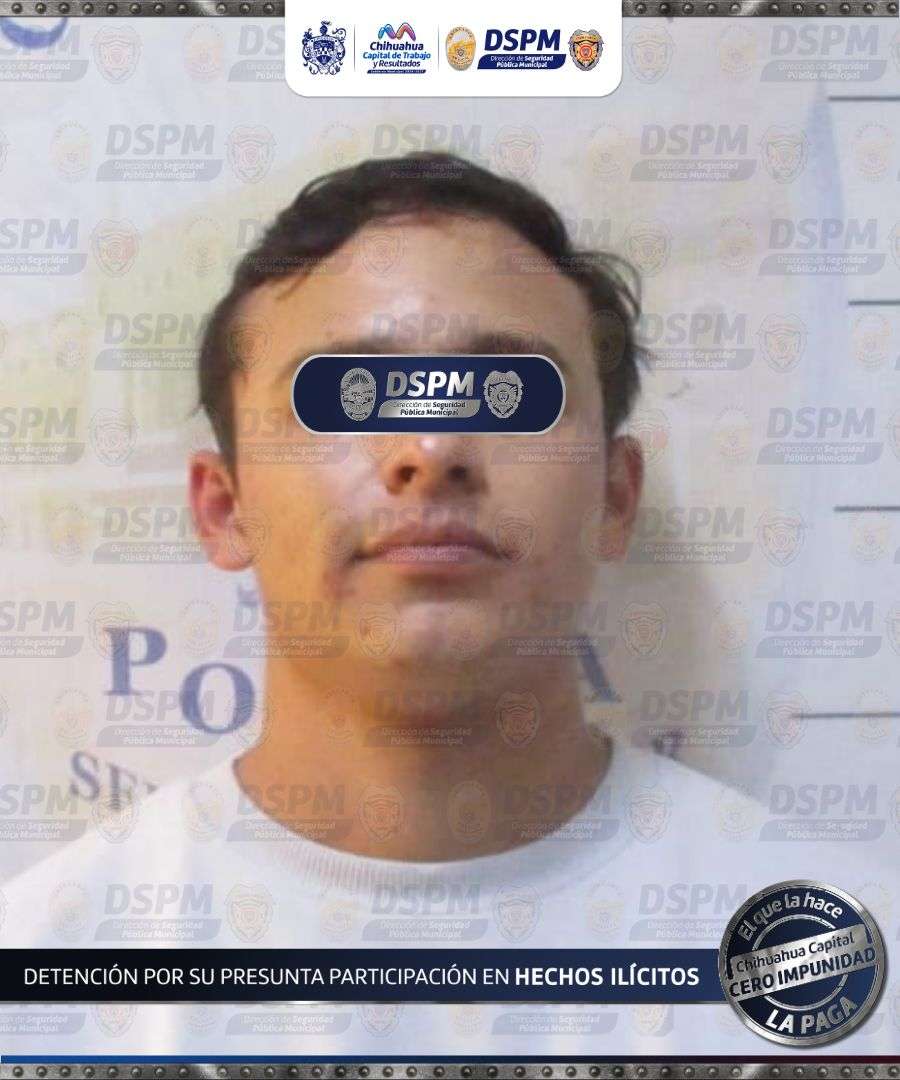 Detienen a joven con envoltorios de droga en la colonia Parralense
