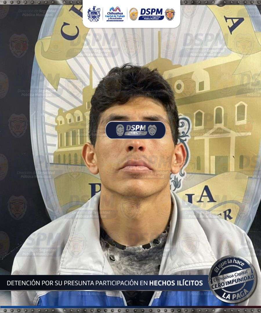 Detienen a uno con 110 envoltorios de droga en la Martín López
