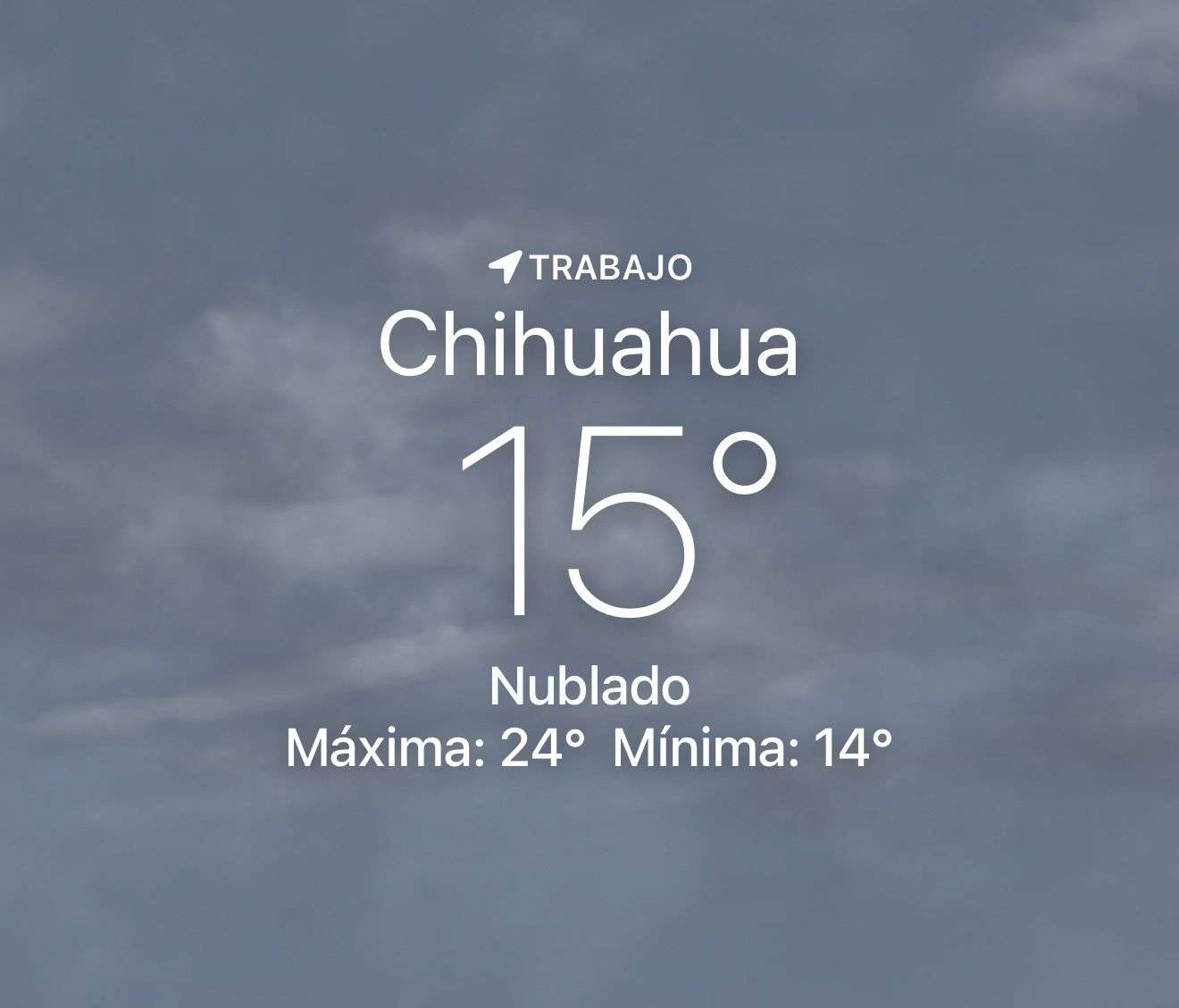 Se espera lluvia ligera con temperatura de 24 grados centígrados 