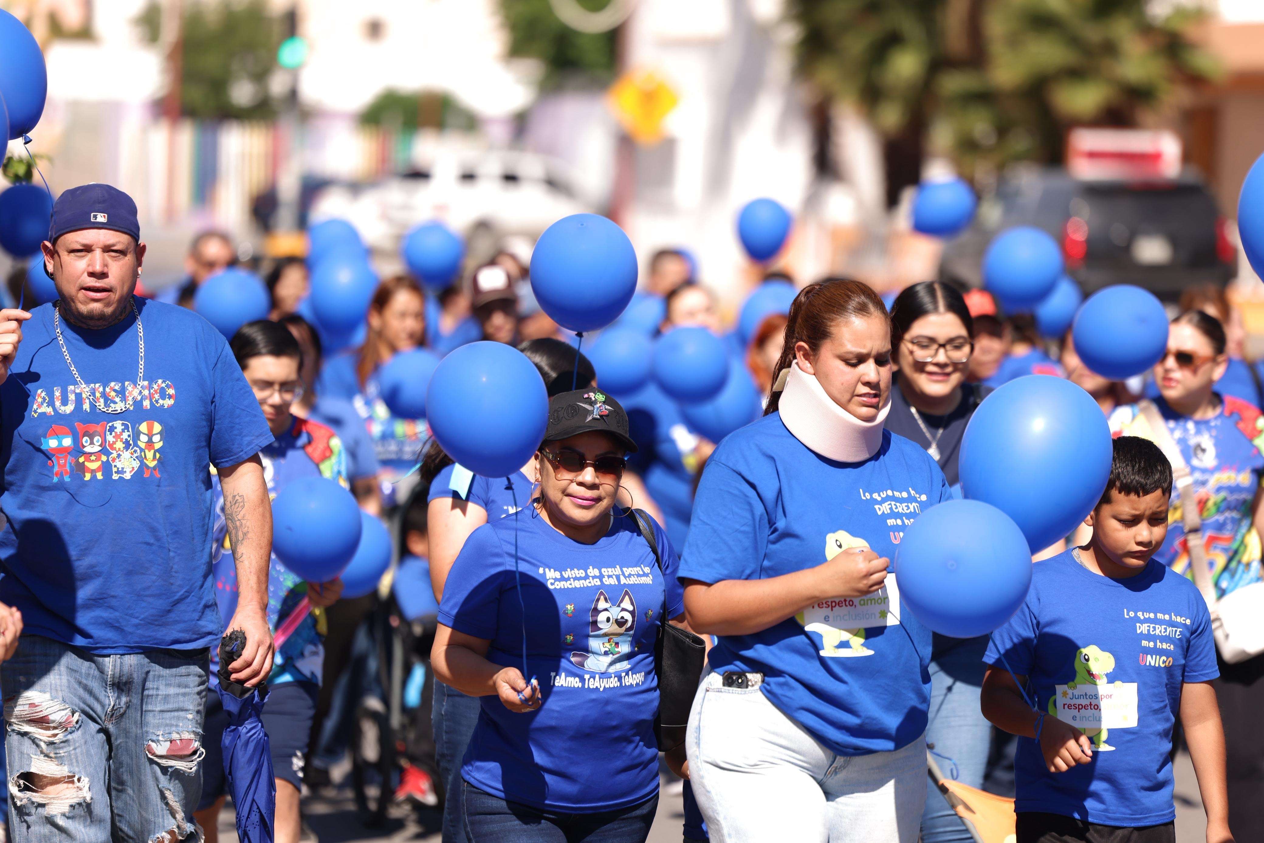 Camina por la concientización del autismo en Ciudad Juárez