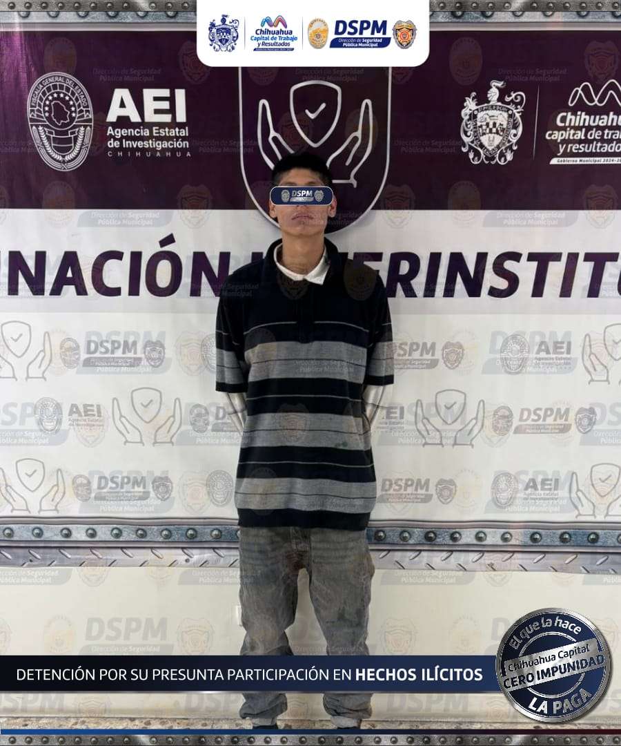 Arrestan a ladrón de tiendas Oxxo en Punta Oriente 