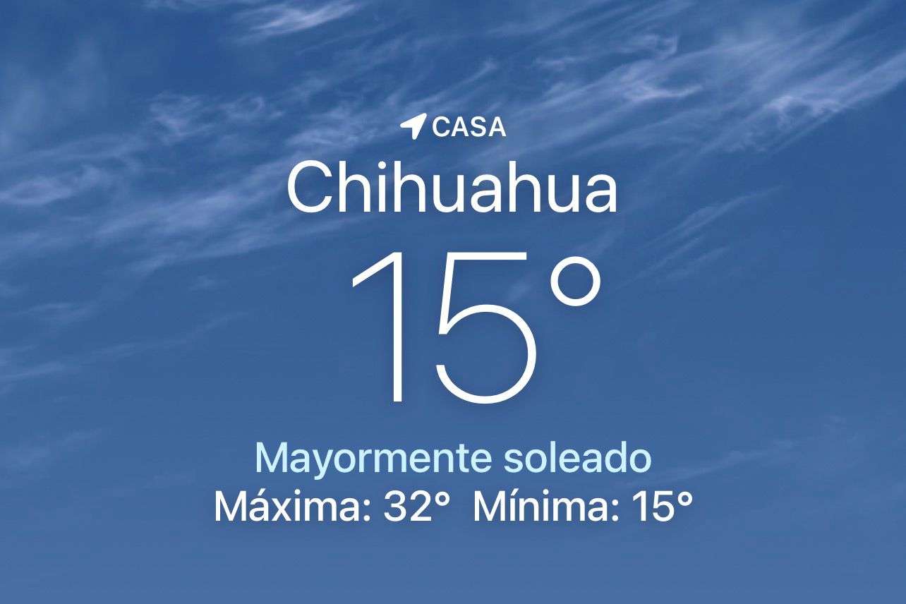 Se espera soleado con máxima de 32 grados centígrados 