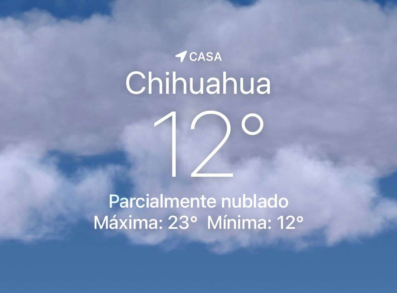 Se espera nuboso con máxima de 23 grados centígrados 