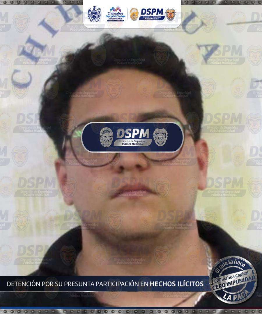Detienen a joven con 20 envoltorios de droga en Los Girasoles 