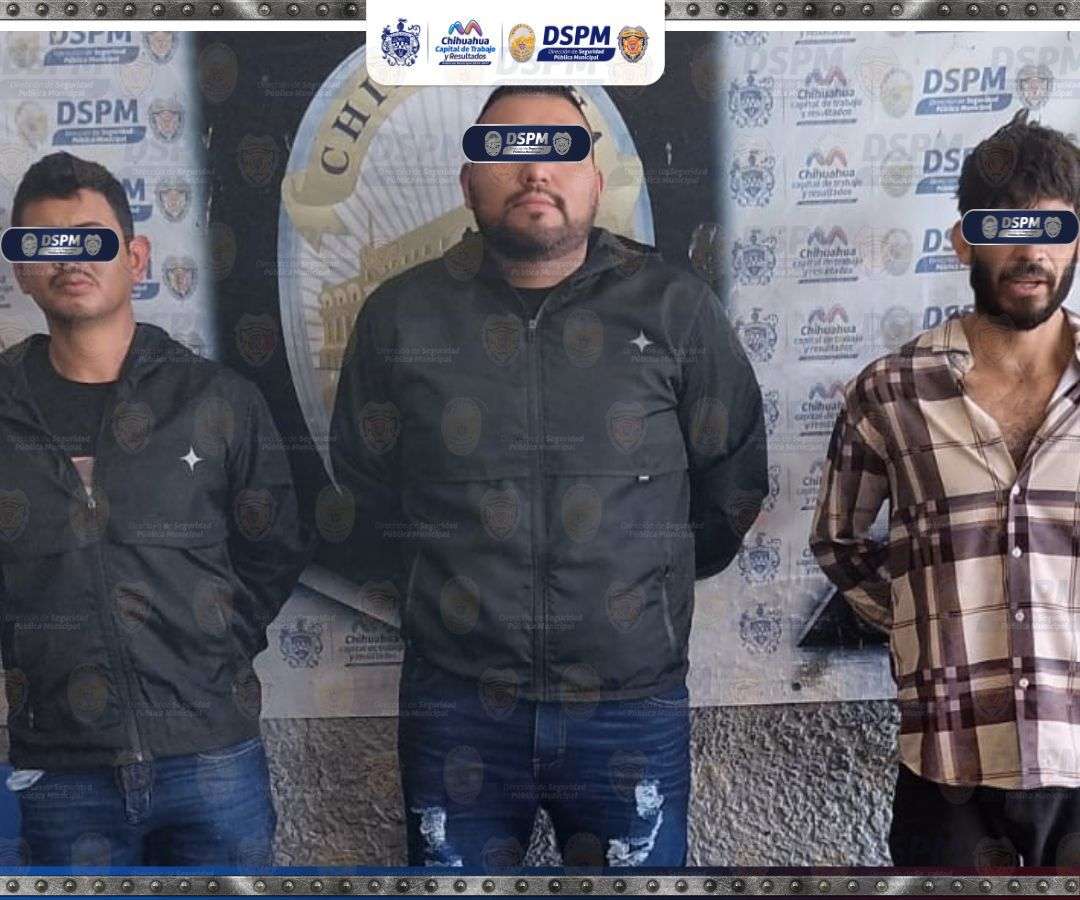 Detienen a tres y aseguran armas Vistas del Norte