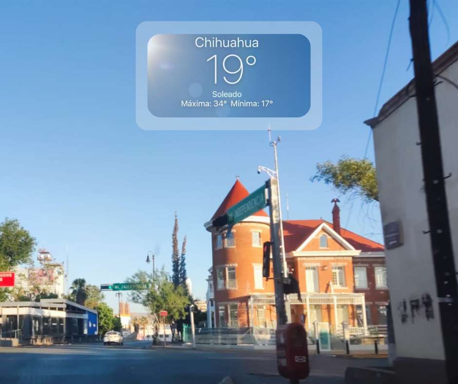 Amanece Chihuahua a 19 grados y espera tarde calurosa