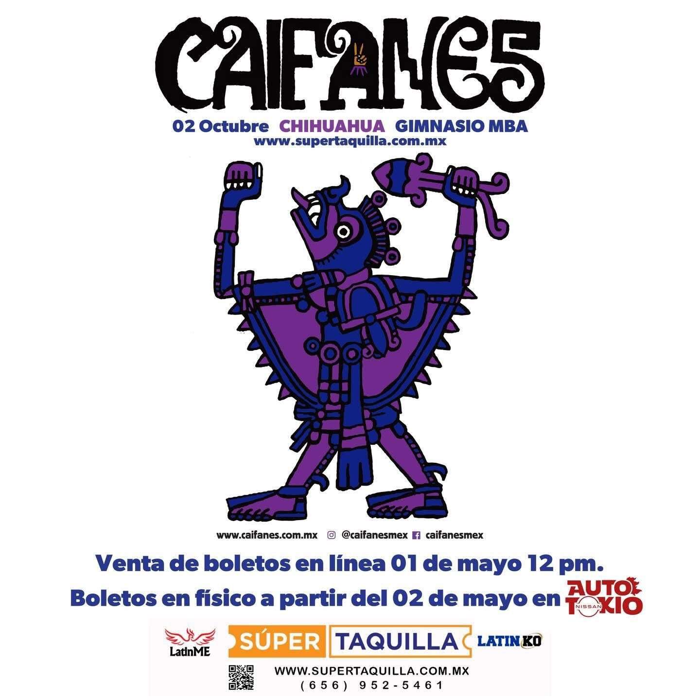 Promete Caifanes concierto que unirá generaciones en Chihuahua 