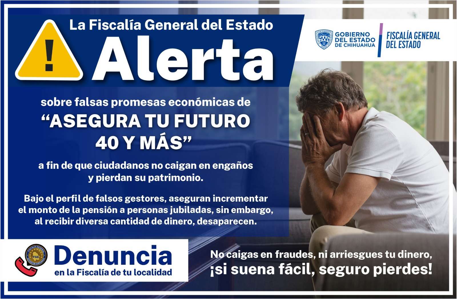 Alertan por falsas promesas de aumento en la pensión