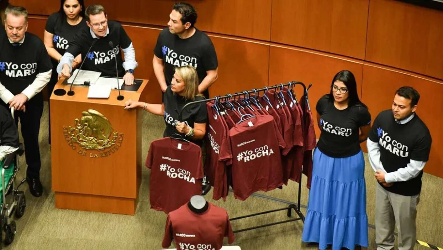 Invita Anaya a morenistas a usar playera de Rocha Moya