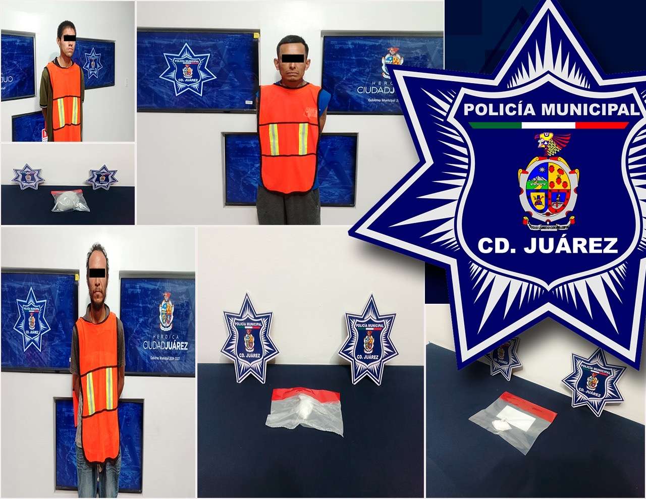 Detienen a tres personas por presunto narcomenudeo