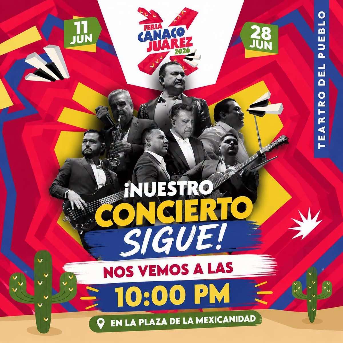 Ni la lluvia frena la diversión en la Feria CANACO Juárez