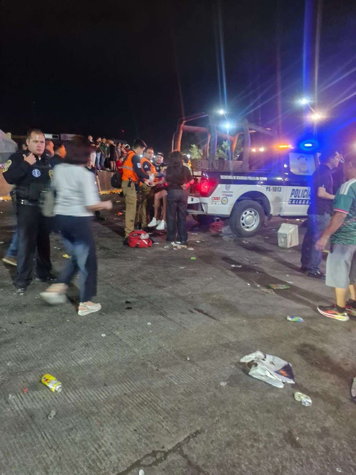 Detienen a responsable de atropello masivo en la glorieta de Pancho Villa