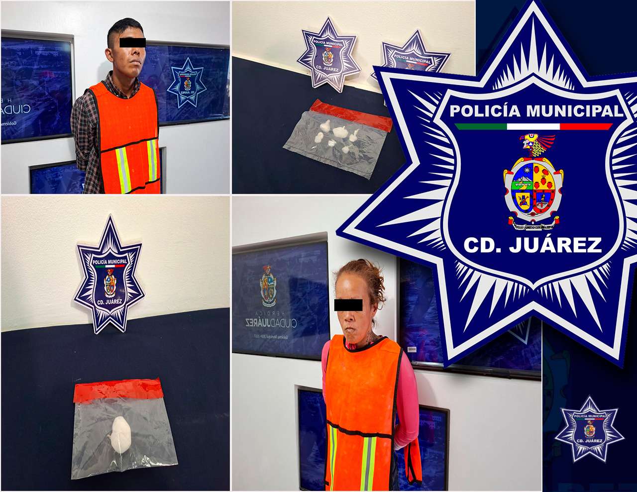 Arrestan a dos personas acusadas por delitos contra la salud