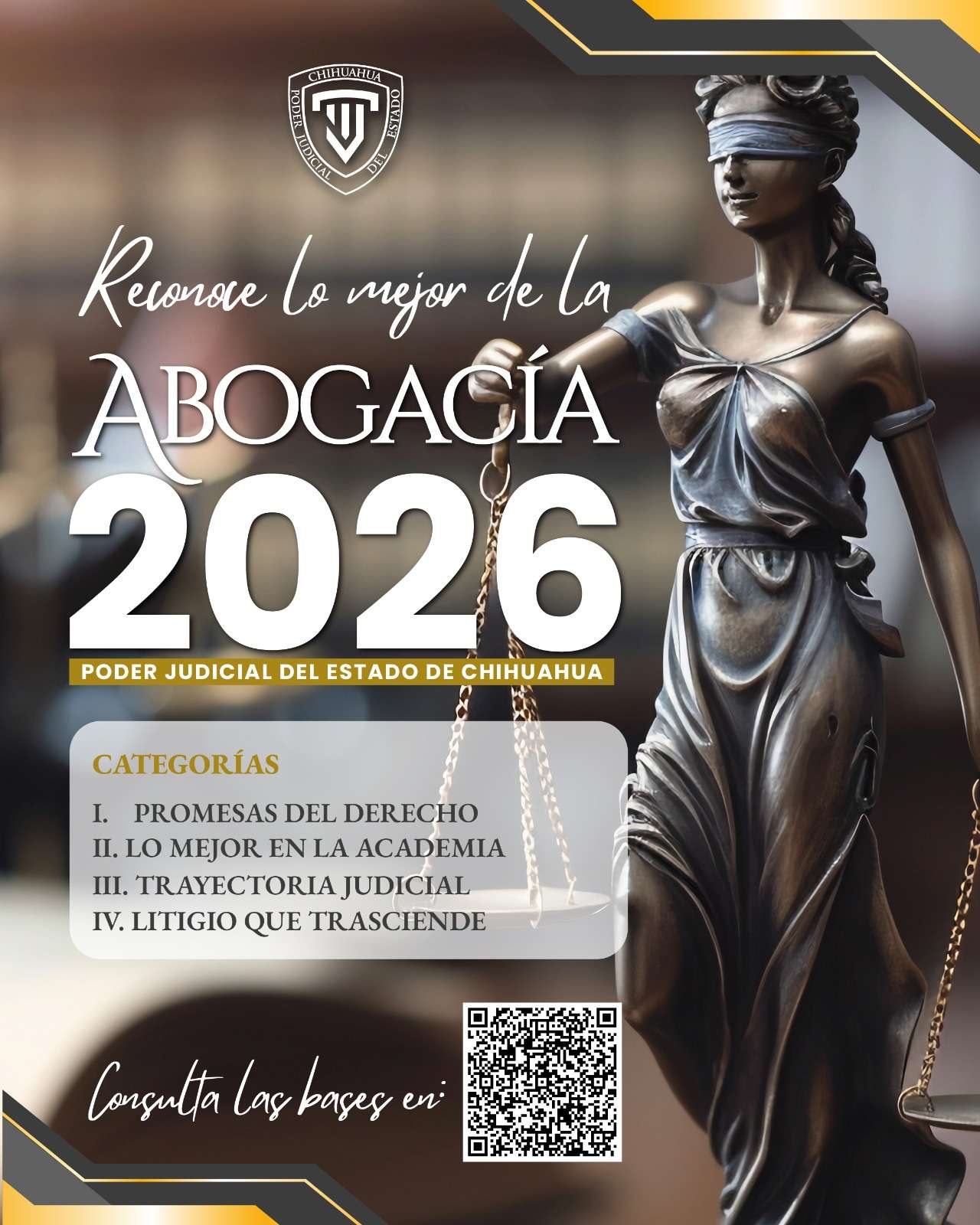 Convocan al reconocimiento Lo Mejor de la Abogacía 2026