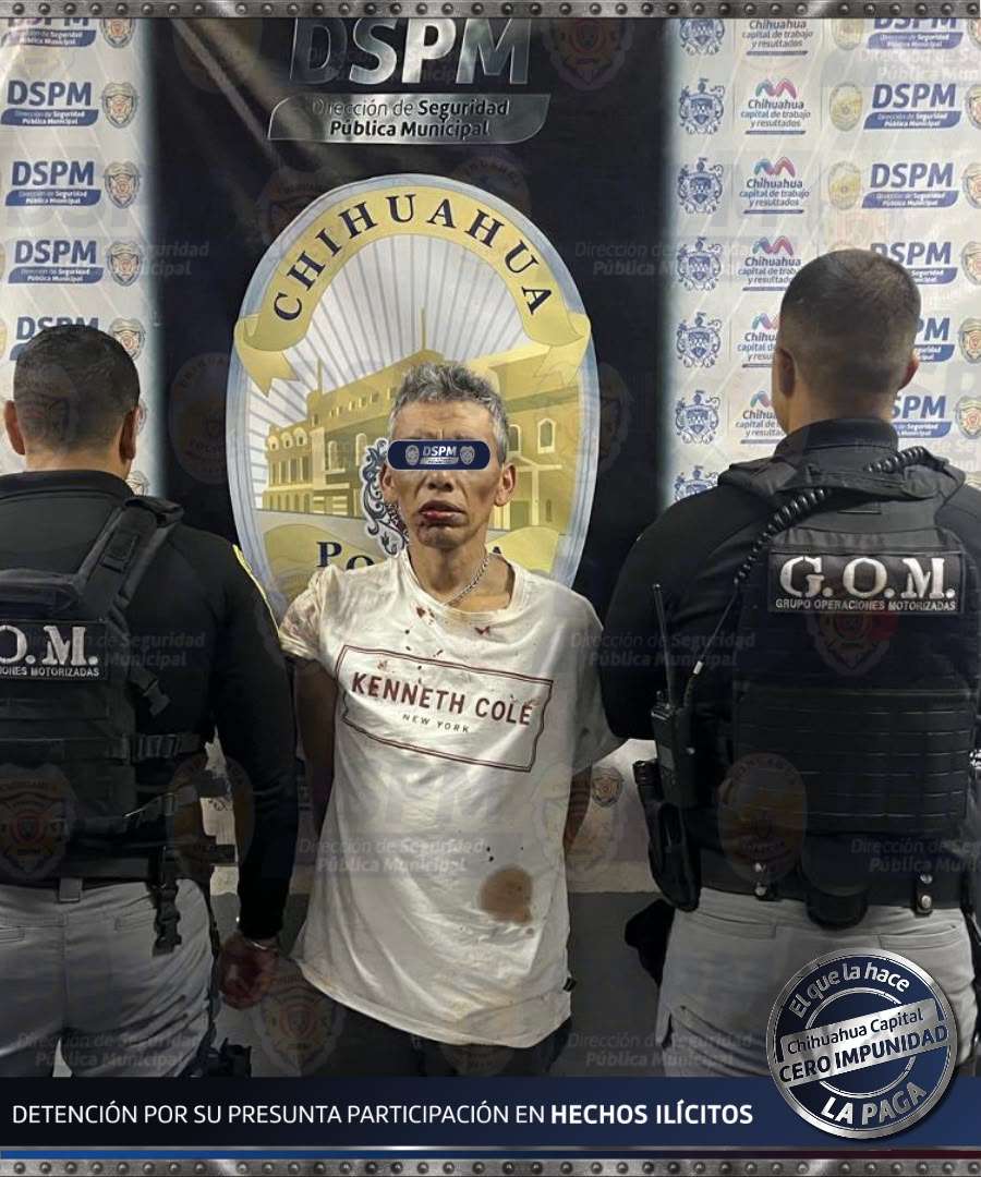 Detienen a otro con cristal en Praderas del Sur