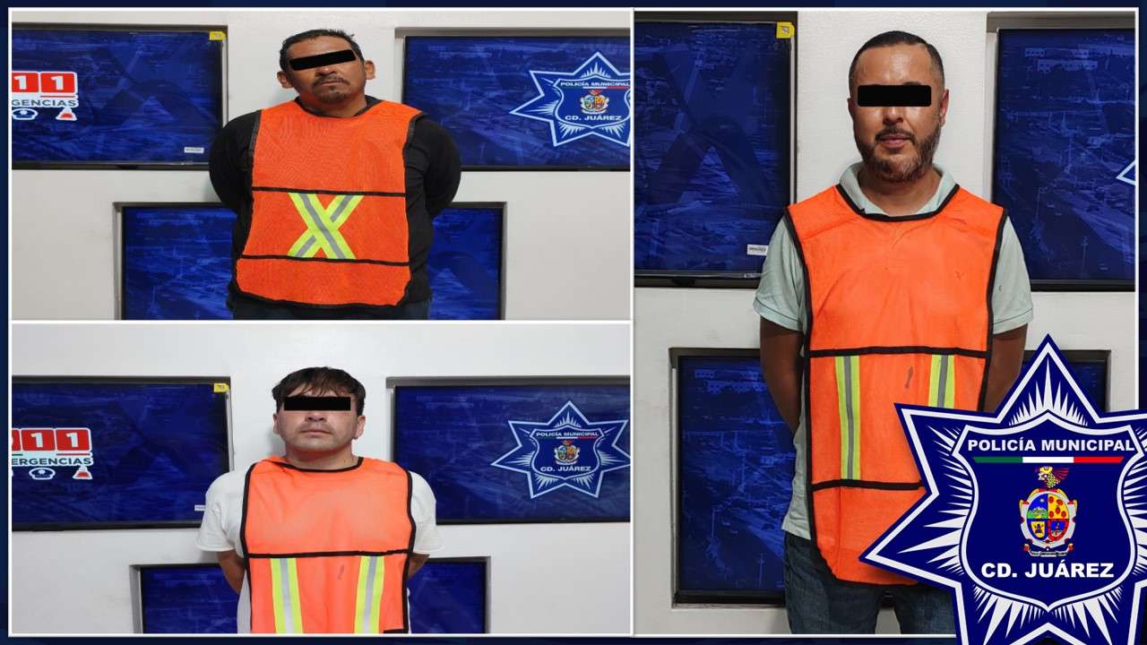 Detienen a 3 por violencia familiar