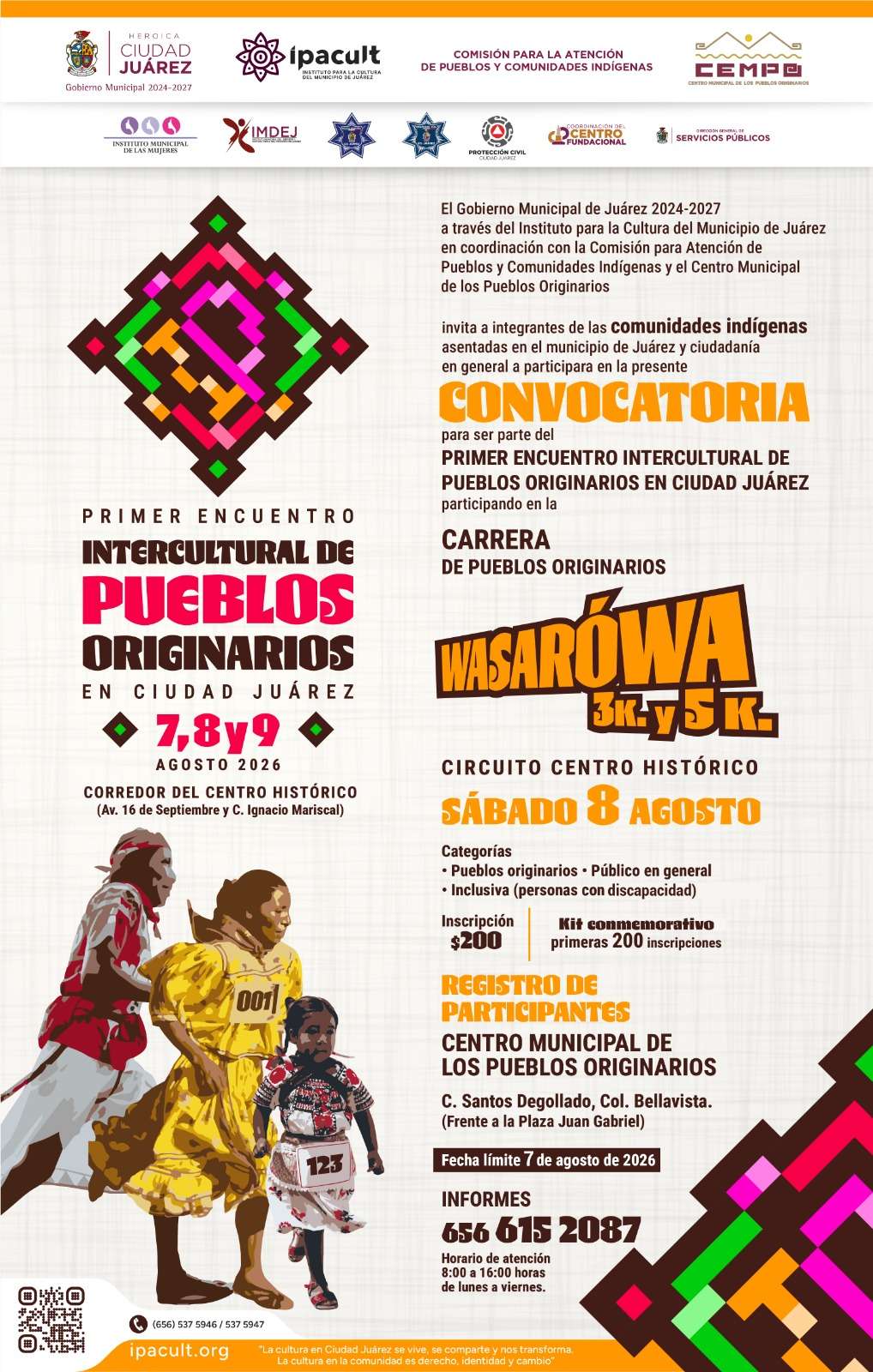 Abierta hasta el 7 de agosto inscripción a carrera Wasarówa