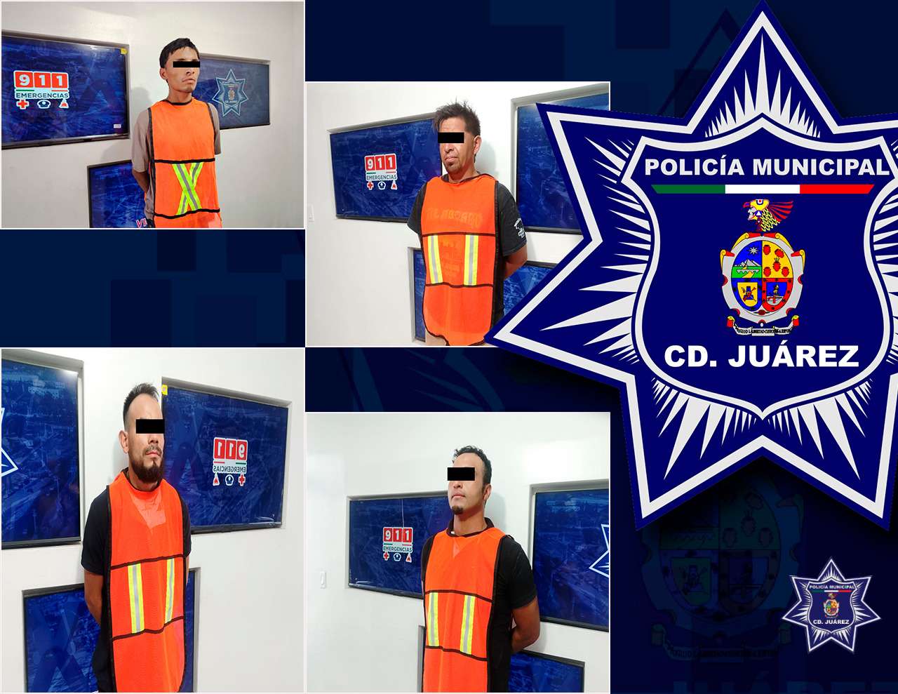 Arrestan a cuatro prófugos de la justicia
