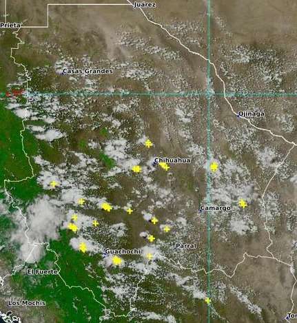 Alerta Cepc por lluvias y actividad eléctrica en 16 municipios