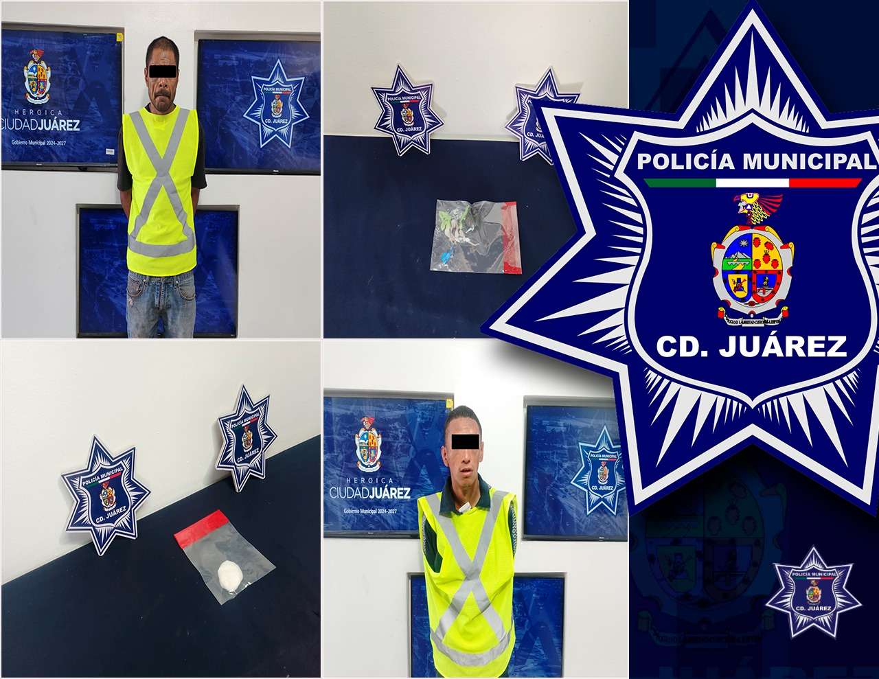 Arrestan a dos por delitos contra la salud 